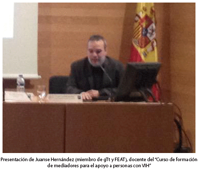 Foto: Juanse Hernández en la presentación del curso